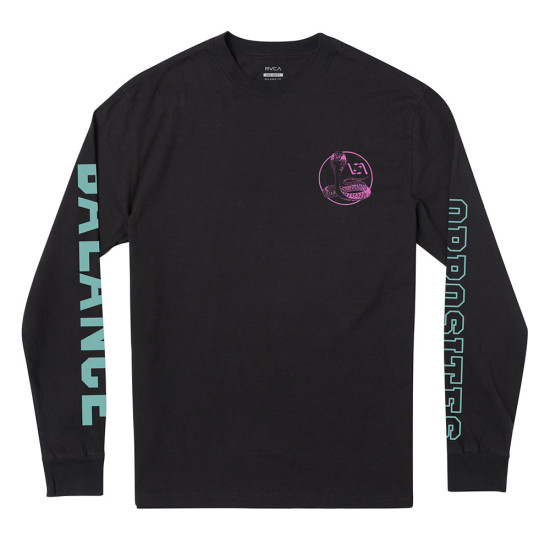 RVCA Ανδρική μακρυμάνικη μπλούζα Cobra University - Long Sleeve T-Shirt For Men